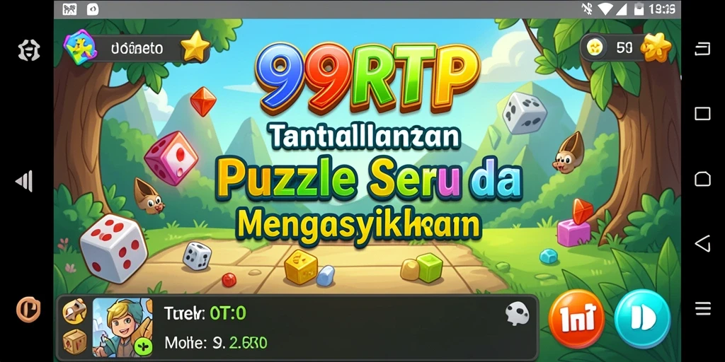 Screenshot gameplay 99RTP menampilkan teka-teki yang menarik dan interaktif.