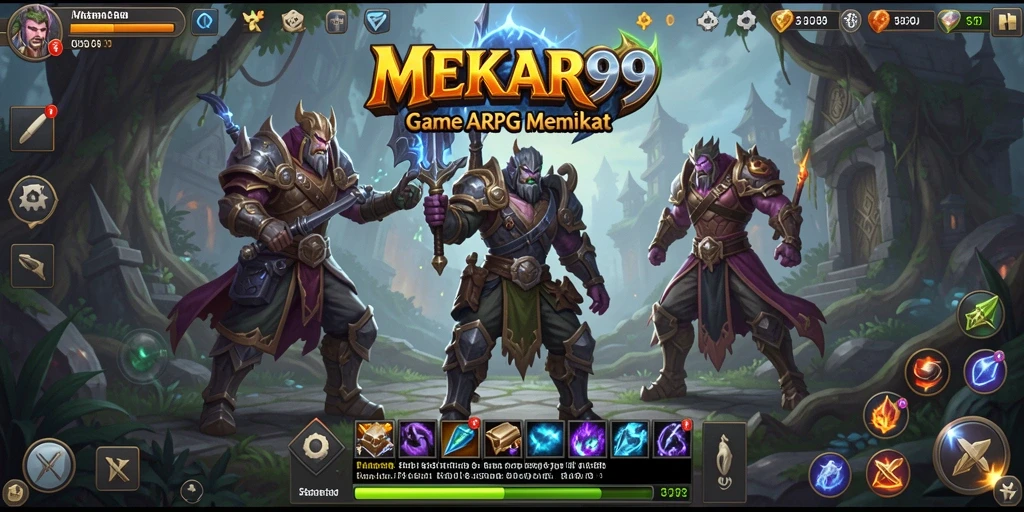 Tampilan gameplay MEKAR99 yang menegangkan dan menarik.
