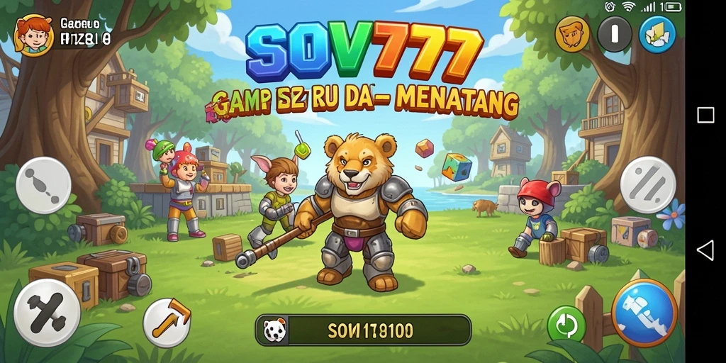Tangkapan layar utama menunjukkan momen seru dalam gameplay Puzzle.